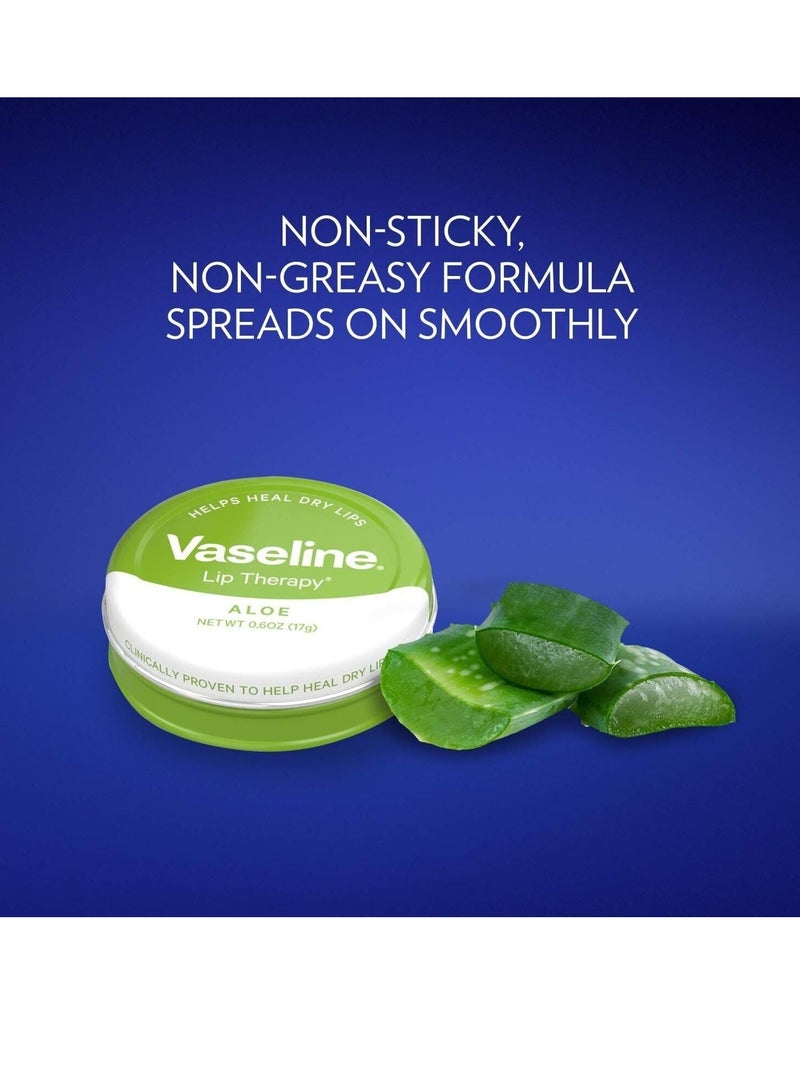 Vaseline علاج شفاه فازلين بالألوة فيرا، 20غ - Image 2
