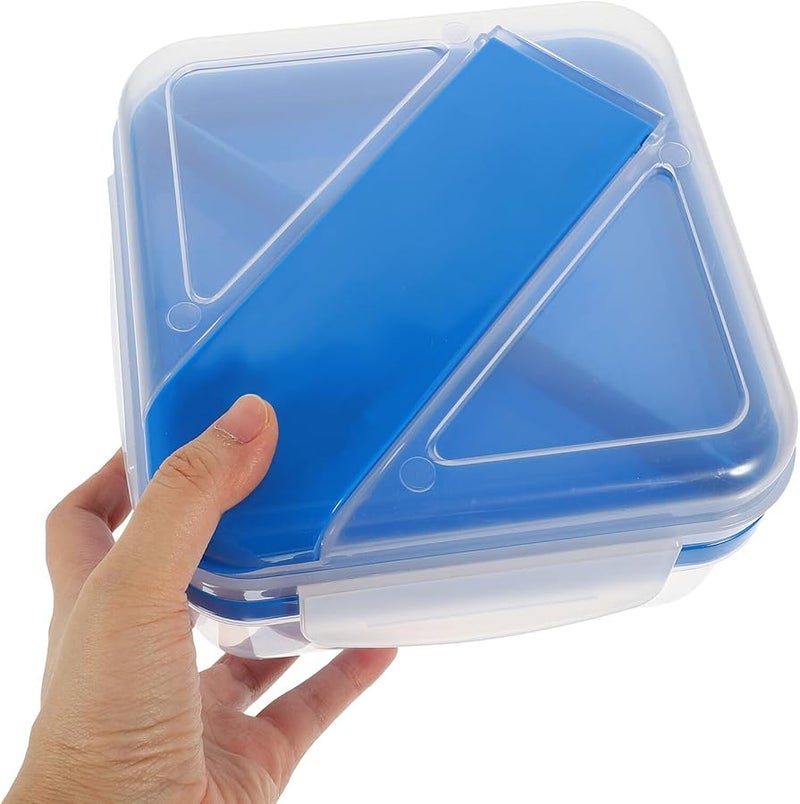 Portable Bento Box with Compartments Microwave Safe Lightweight for Lunch Salad Outdoor Meals - Image 5