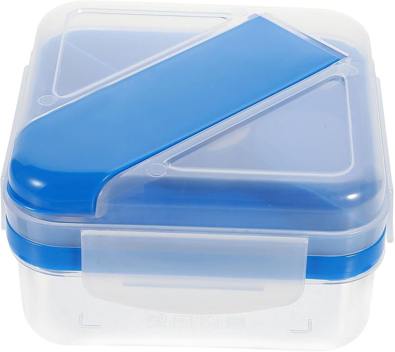 Portable Bento Box with Compartments Microwave Safe Lightweight for Lunch Salad Outdoor Meals - Image 2