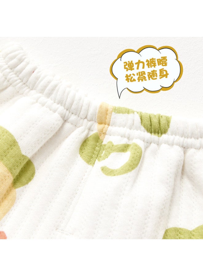 Doxiluka Kids Thermal Underwear Set, Baby Boys & Girls Winter Padded Outfits, Thickened Cotton Long Johns For Cold Weather, Soft Homewear For Toddlers - Image 5