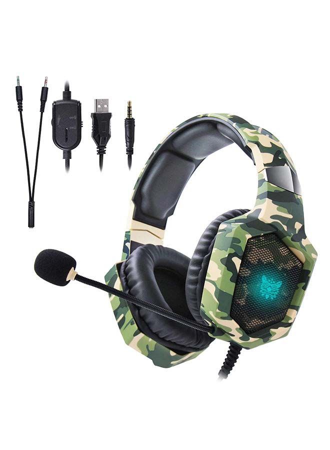 NIBEMINENT Stereo Over-Ear Gaming Headphones With Mic For PS4/PS5/XOne/XSeries/NSwitch/PC -wired - Image 1