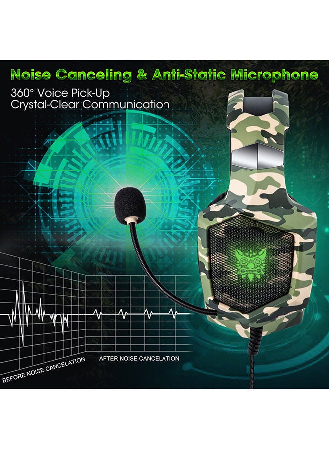 NIBEMINENT Stereo Over-Ear Gaming Headphones With Mic For PS4/PS5/XOne/XSeries/NSwitch/PC -wired - Image 4