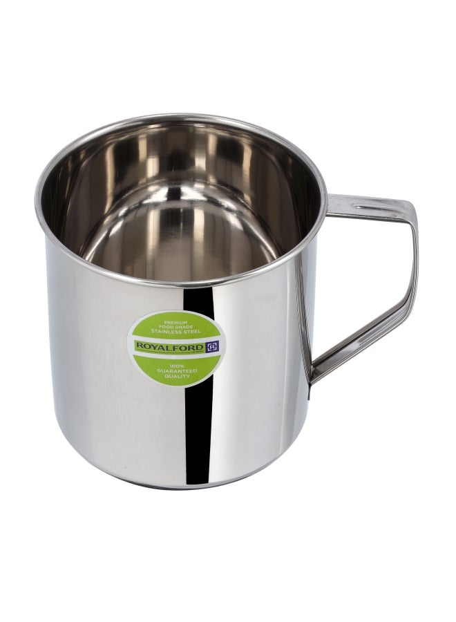 Royalford Stainless Steel Rainbow Mug Silver - Image 2