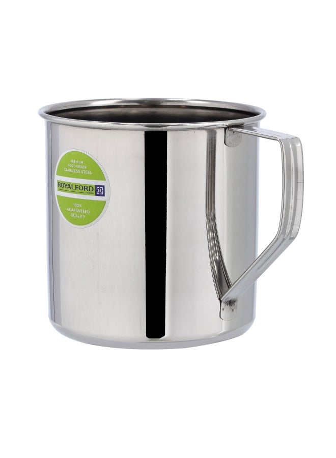 Royalford Stainless Steel Rainbow Mug Silver - Image 4