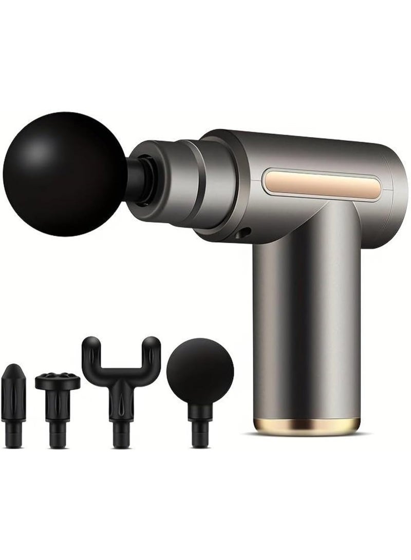 جهاز تدليك الوجه MXTOP، 6 مستويات سرعة، اهتزاز بتردد متغير، مدلك للعضلات بعد التمرين، MP-720 ذهبي - Image 1