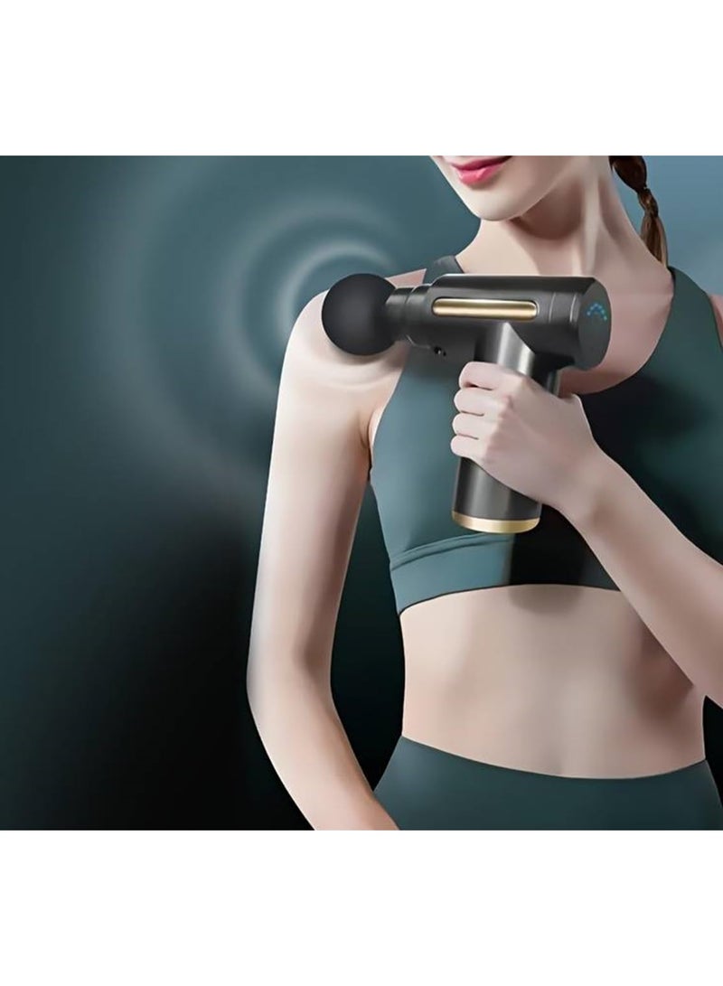 جهاز تدليك الوجه MXTOP، 6 مستويات سرعة، اهتزاز بتردد متغير، مدلك للعضلات بعد التمرين، MP-720 ذهبي - Image 2