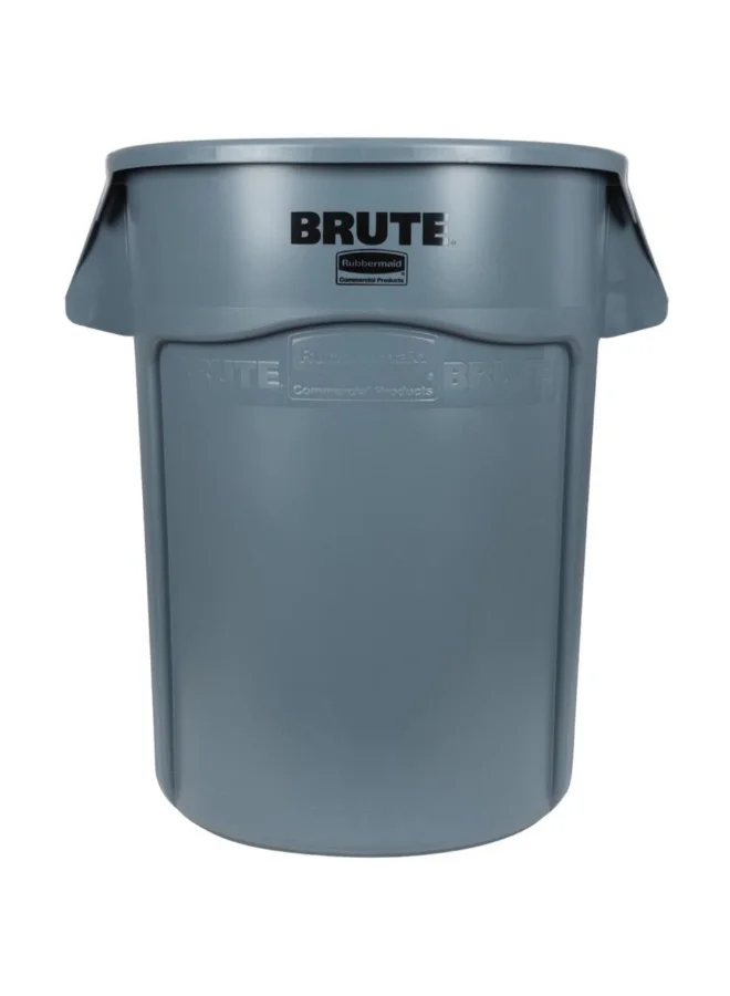 Rubbermaid Brute UV Protectant Polyethylene Trash Can Grey 44 Gal 264360GRAY