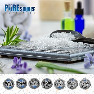 ProElite ملح إبسوم الطبي العضوي من برو إليت - ملح إبسوم غذائي من الدرجة الأولى 100% نقية بجودة ممتازة - ملح إبسوم للاستحمام - Image 2
