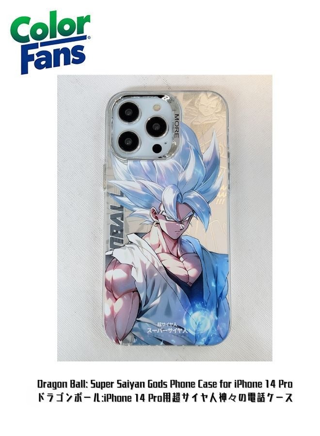 Color Fans Dragon Ball: Super Saiyan  Phone Case for iPhone 14 Pro - Image 1