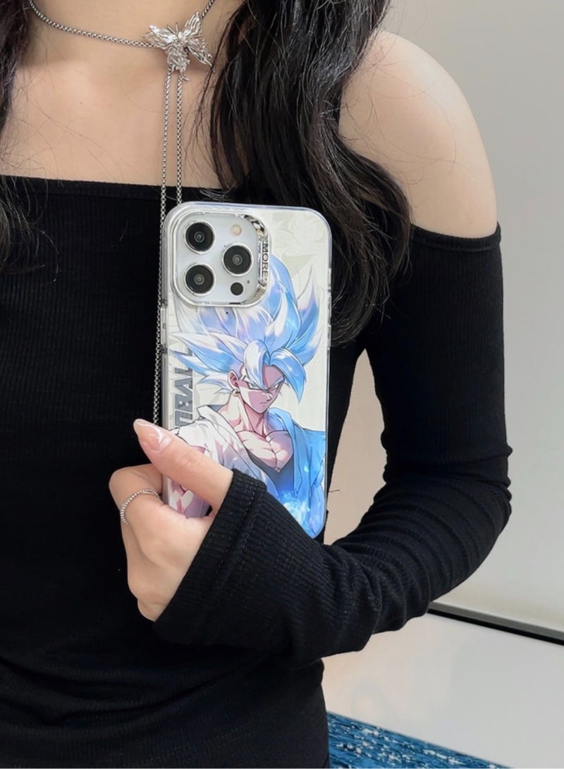 Color Fans Dragon Ball: Super Saiyan  Phone Case for iPhone 14 Pro - Image 3