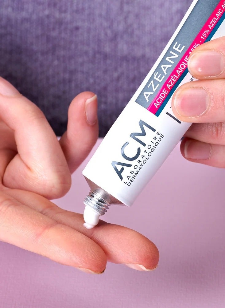 ACM Laboratoire dermatologique Azéane Blemish and redness cream 15% Azelaic Acid 30ml. - Image 3