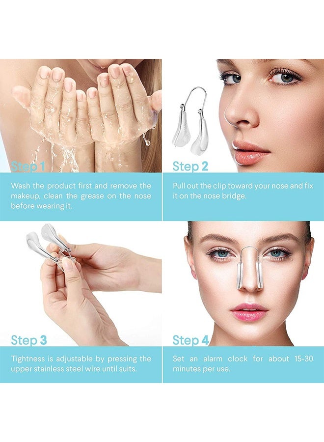 Nose Shaper Clip - Pain-Free Nose Bridge Straightener Corrector & Rhinoplasty Device - Image 4