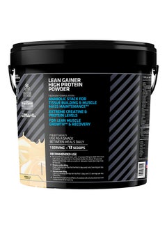 USN USN Fast Grow Anabol GH Vanilla All-in-one Protein Powder Shake (4kg): Workout-Boosting, Anabolic Protein Powder for Muscle Gain  - Image 4