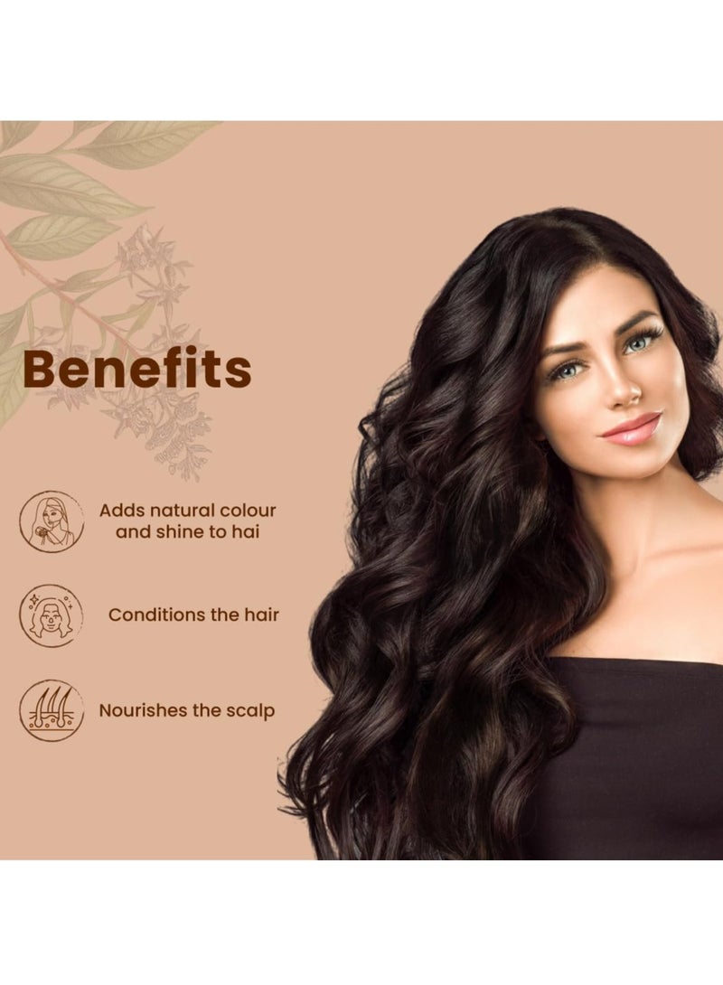 Just Jaivik Just Jaivik Henna Powder (Lawsonia Inermis) for Hair - 100% Natural, USDA Certified Organic by OneCert Asia, No Chemicals or Additives, 227 Gms / 0.5 LB/ 8 Oz - Image 4