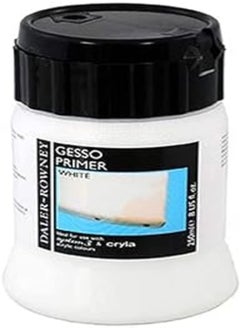 Daler Rowney Daler Rowney Gesso Primer acrylic Color, 250 ml - White 