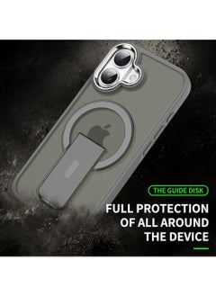 X-level iPhone 16 Case,Magsafe Back Cover【N52 Stronger Magnets】【Drop Protection】Anti-Fingerprints Anti-Scratch, Never Yellowing Slim Magnetic iPhone 16 Cover 6.1 inch Gray  - Image 4
