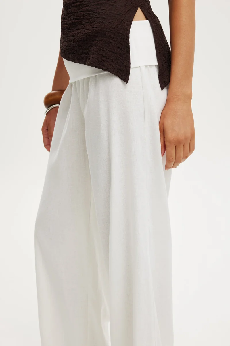 Cotton On  HAVEN FOLD OVER PANT for Women | Best Price UAE