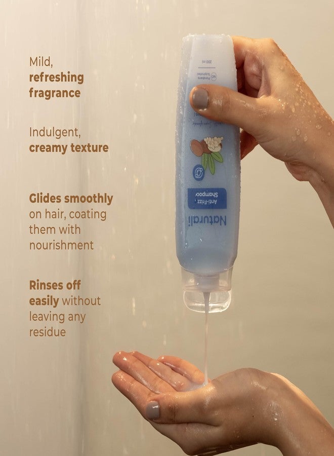 Naturali Moisture Filling Shampoo, With Hyaluronic Acid, Argan Oil & Quinoa, For Dry & Dehydrated Hair, Adds Shine & Bounce, Hyaluron Moisture 100H, 100Ml. - Image 4
