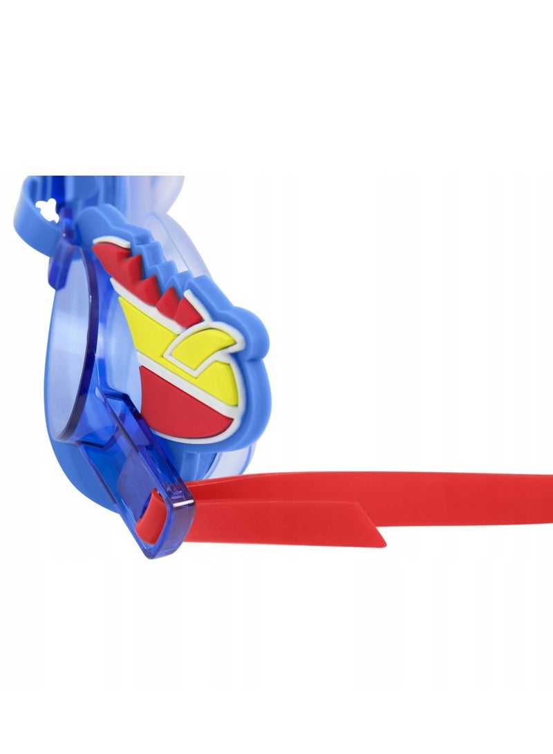 بست واي نظارات سباحة للأطفال من بيست واي  قطعة واحدة تصميم مريح وقابل للتعديل، الاختيار عشوائي 26-21080 - Image 3