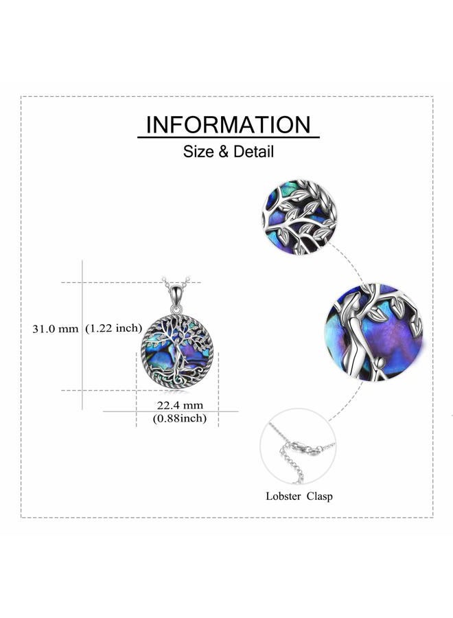 ONEFINITY Tree of Life Necklace Sterling Silver Mother and Daughter Necklace Mom Pendant for Women Jewelry Mothers Day Birthday Gifts - Image 4