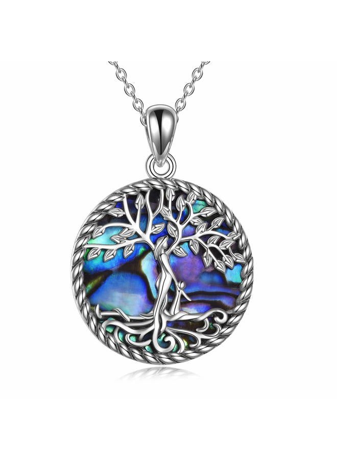 ONEFINITY Tree of Life Necklace Sterling Silver Mother and Daughter Necklace Mom Pendant for Women Jewelry Mothers Day Birthday Gifts - Image 1