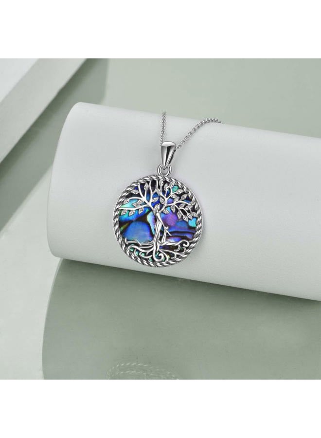ONEFINITY Tree of Life Necklace Sterling Silver Mother and Daughter Necklace Mom Pendant for Women Jewelry Mothers Day Birthday Gifts - Image 2