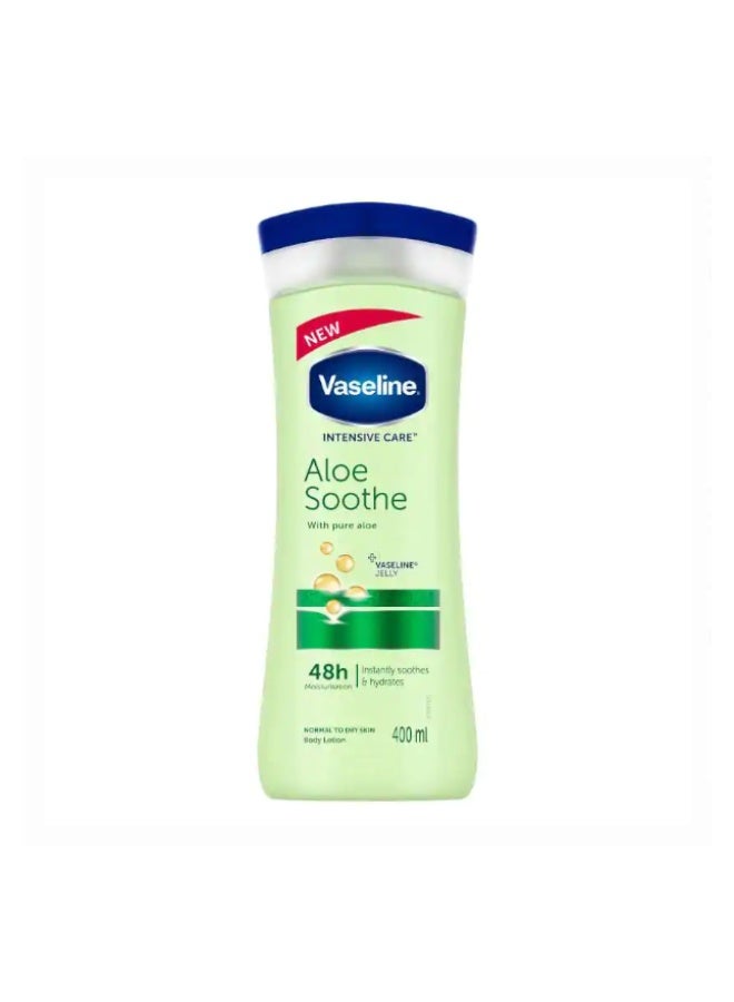 فازلين لوشن فازلين ٤٠٠ مل - خلاصة الصبار الأفريقية المهدئة