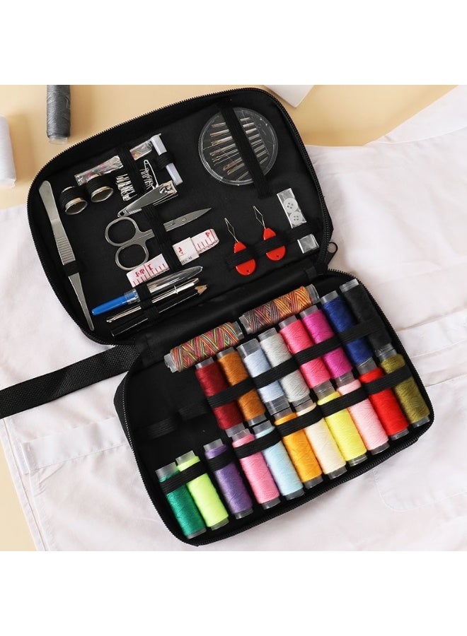 JAYATO Sewing Kit for Adults, Needle and Thread Kit with Sewing Supplies and Accessories for Kids, Starters, Travelers, Emergency, Contains Thread, Needles, Scissors, Measuring Tape - Image 2