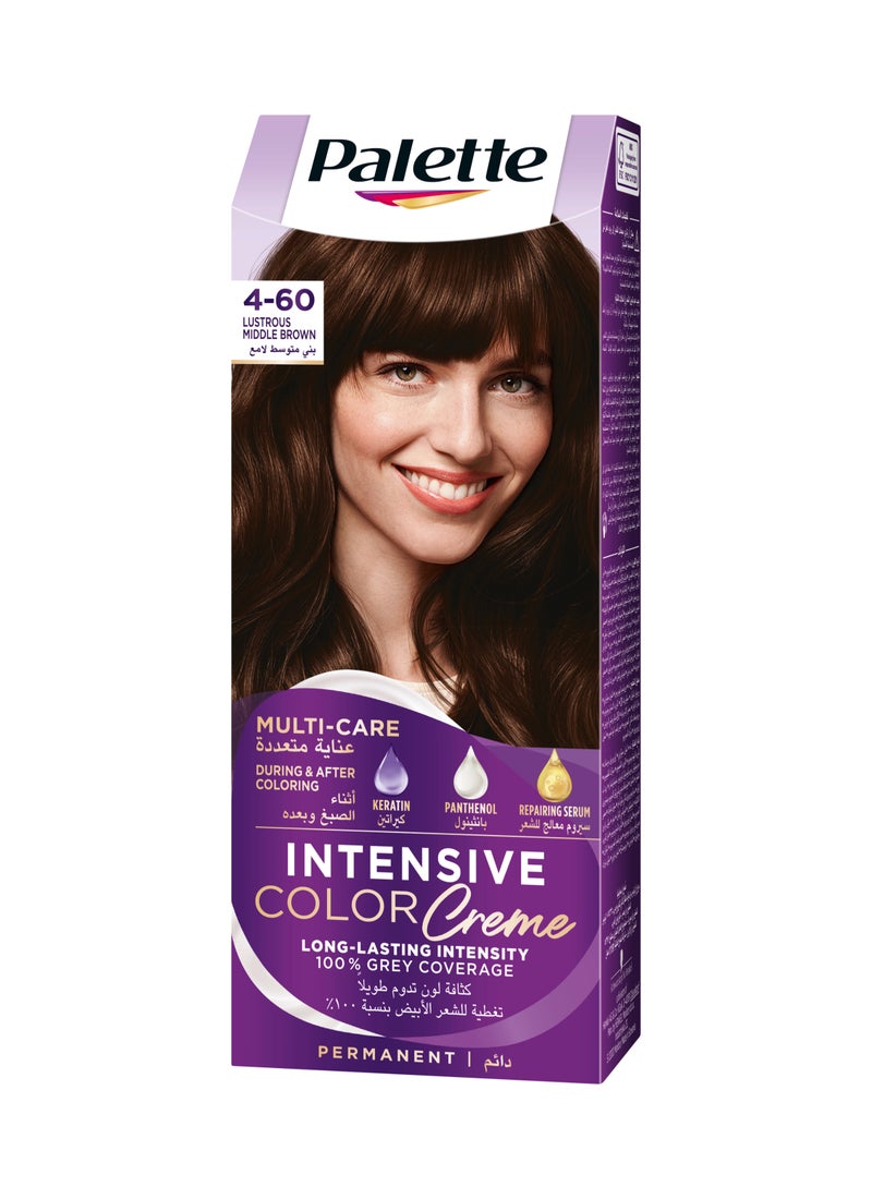 Palette Schwarzkopf Palette Intensive Color Creme 4-60 Lustrous Medium Brown - Image 1