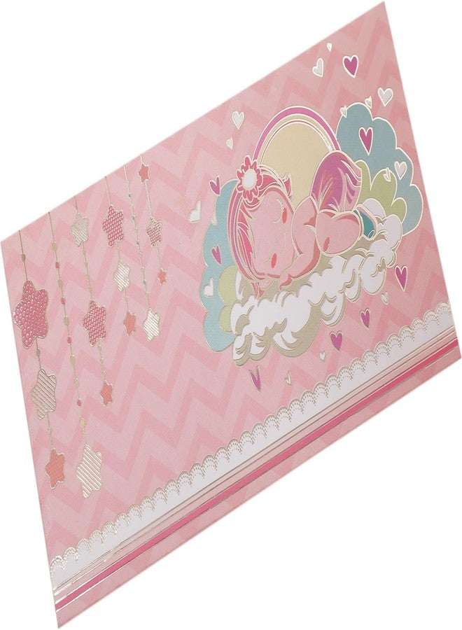 Fonsie baby girl design cash envelopes for gifting money on wedding gift, baby shower gift, shagun, family gatherings with name space pack of 30 - Image 5