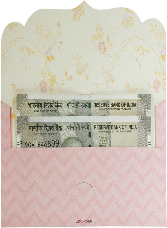 Fonsie baby girl design cash envelopes for gifting money on wedding gift, baby shower gift, shagun, family gatherings with name space pack of 30 - Image 4