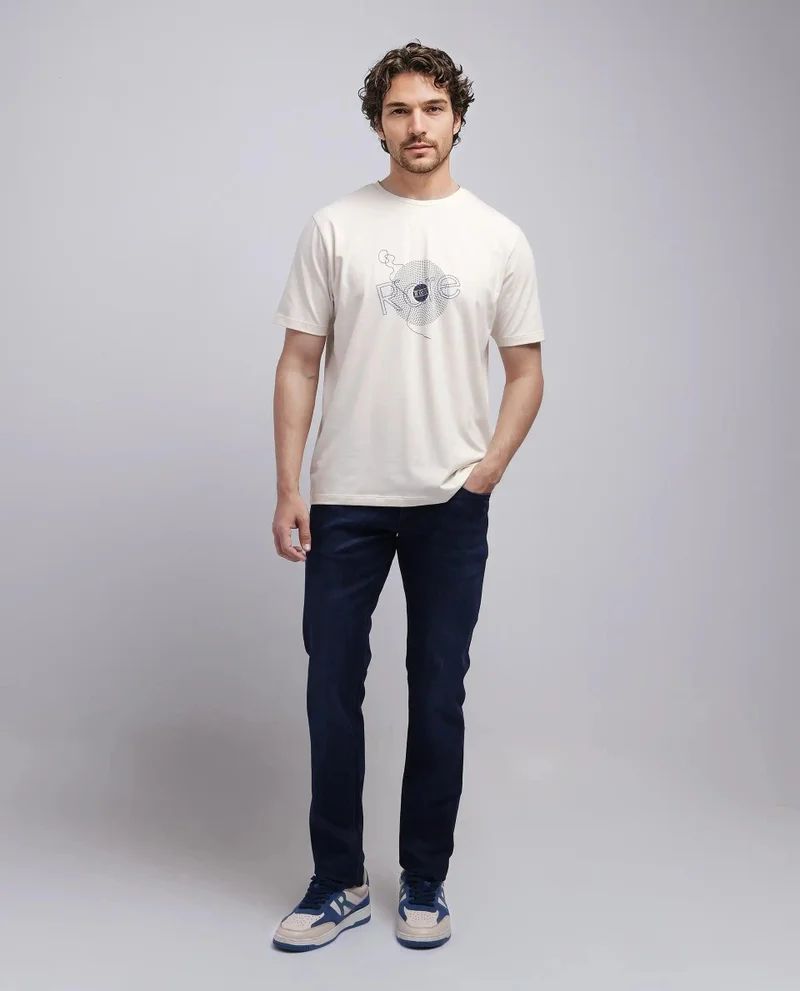 Rare Rabbit Men's Graphic Print T-Shirt