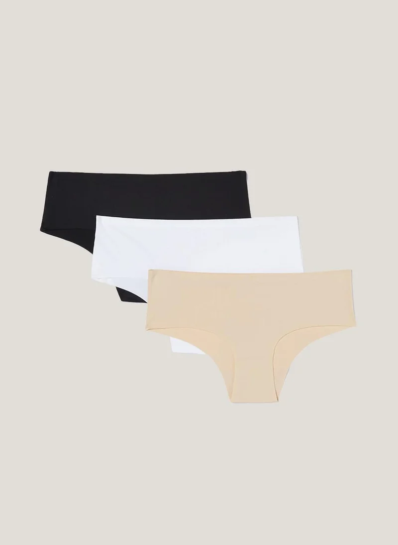 Matalan Multi 3 Pack No Vpl Short Knickers for Women | Best Price UAE