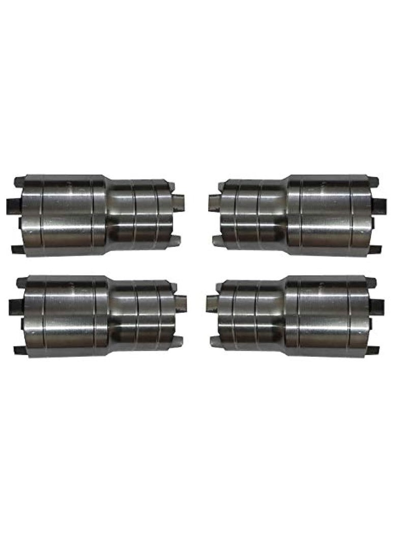 Gizmo GIZMO pack of 4 Clutch Nut Spanner Repairing Tool for Multibikes 2 In 1 Motorbikes Made on CNC Machine Hardened and Tempered Steel  - Image 1