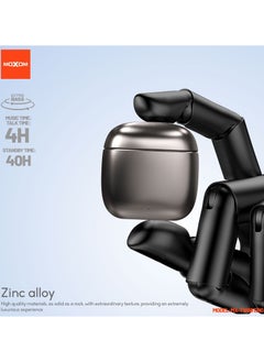 MOXOM Moxom MX-TW66 pro wireless earbuds With Active Noise Cancellation, ENC call noise reduction, high quality zinc alloy  buds, 40H of battery life, talk time 4H.  - Image 3