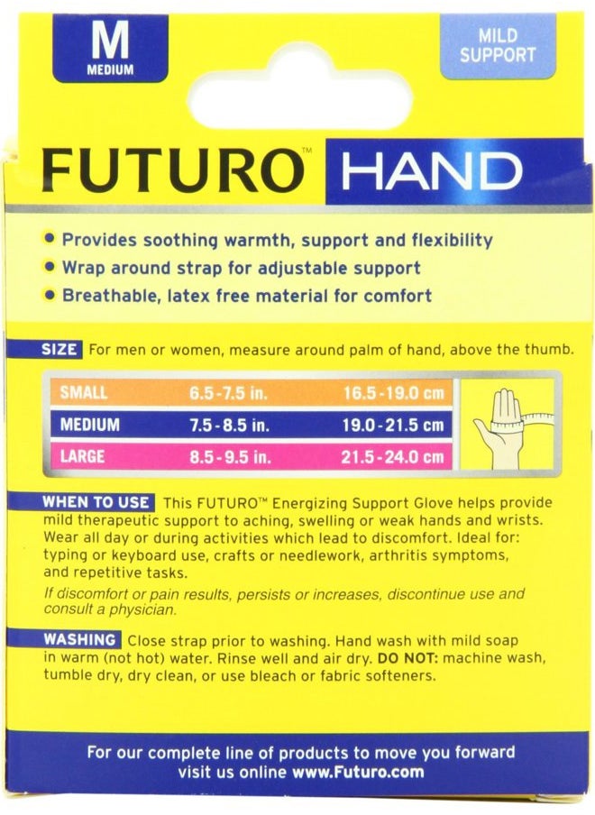 FUTURO Energizing Support Glove, 09185EN, Medium  - Image 3