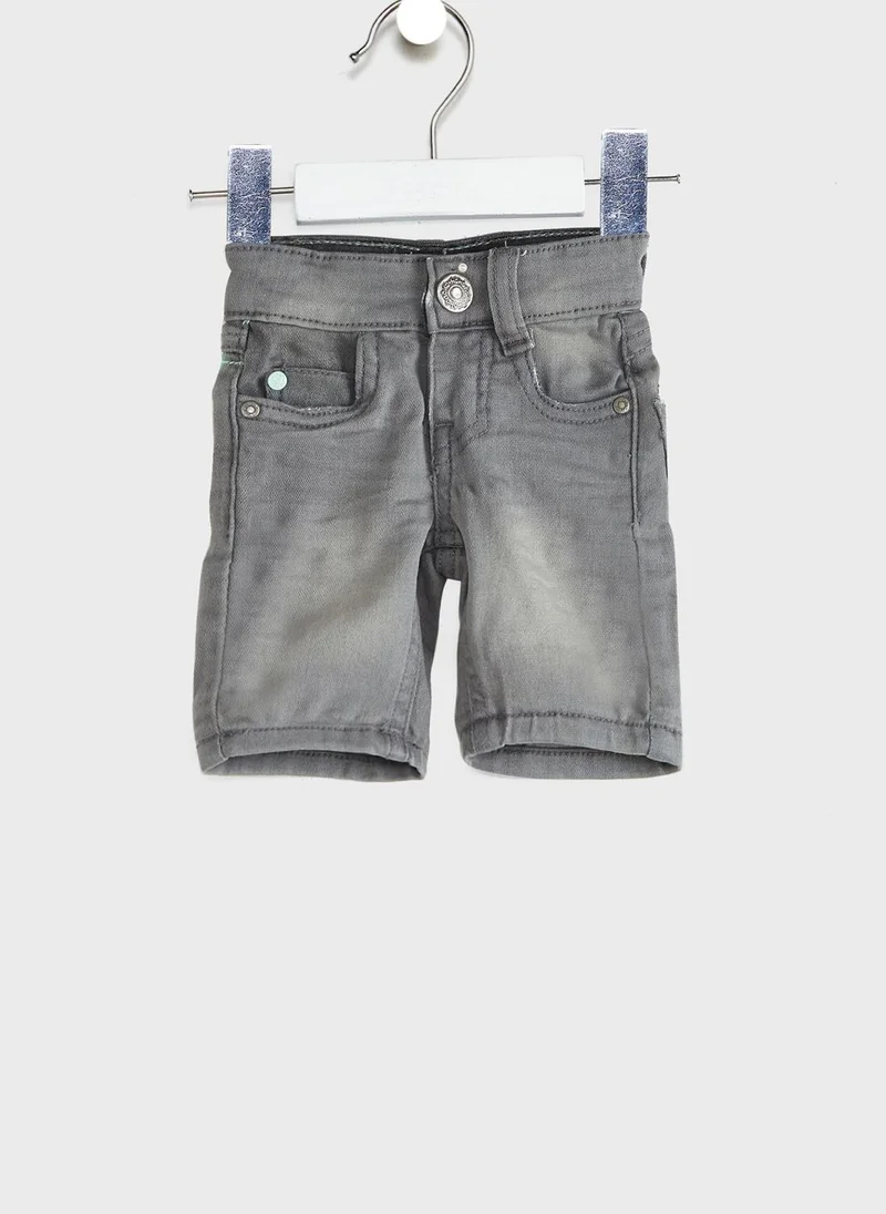 koko noko Kids Folded Hem Shorts