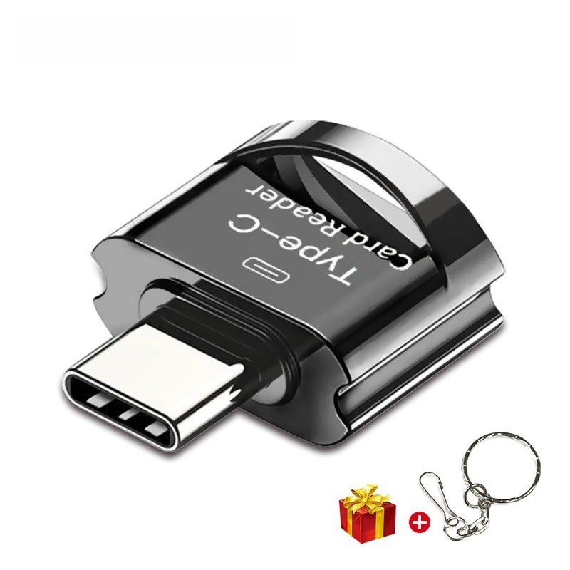 Factory goods foreign trade for Type-C mobile phone memory card 128gtf card 32g cross-border new high-speed in stock C10 Black 