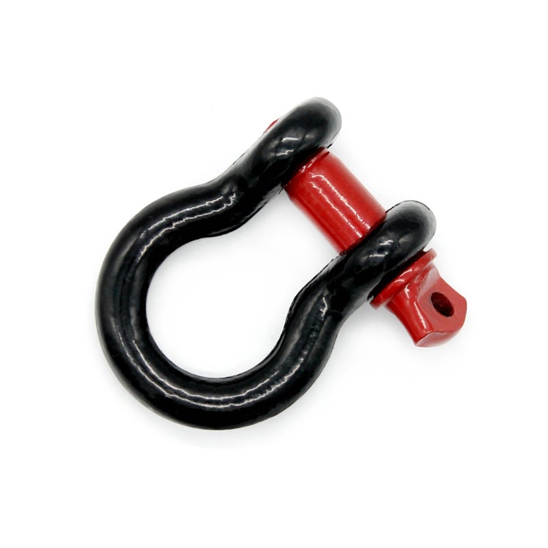 Tow Shackle 2 Pack 45# Heat-Treated Steel 8T Breaking Force - High Brightness Rustproof Red & Black Spray-Painted D Ring Shackle for Off-Road Vehicle Towing - Image 5