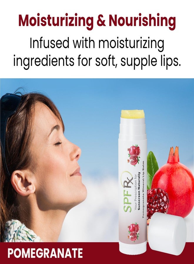 SPF Rx SPF 30 Pomegranate Lip Balm without OMC and OXY - Reef Safe 36 pack - Image 4