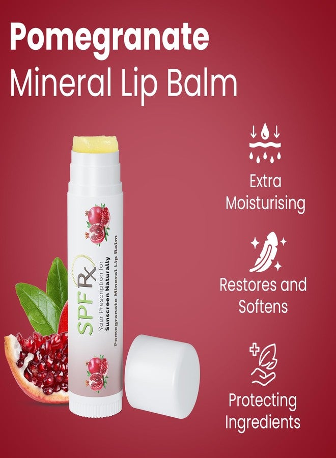 SPF Rx SPF 30 Pomegranate Lip Balm without OMC and OXY - Reef Safe 36 pack - Image 3