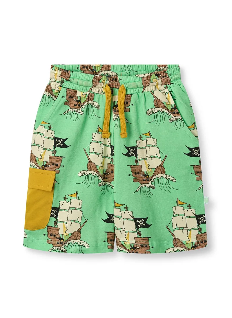 سموفولك Shorts with pirate ships