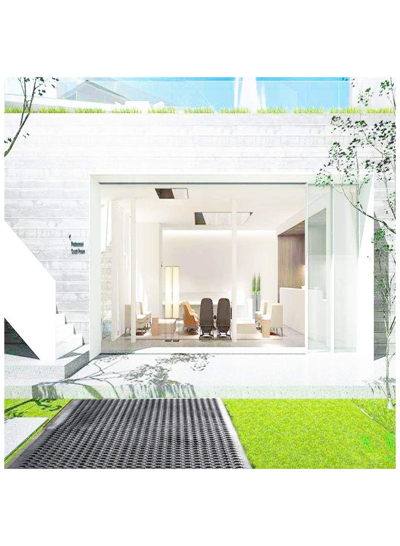 terrain TerraTUF® Rubber Edge Doormat – 90x150 cm – Heavy-Duty Entrance Mat with Sloped Edges  - Image 2