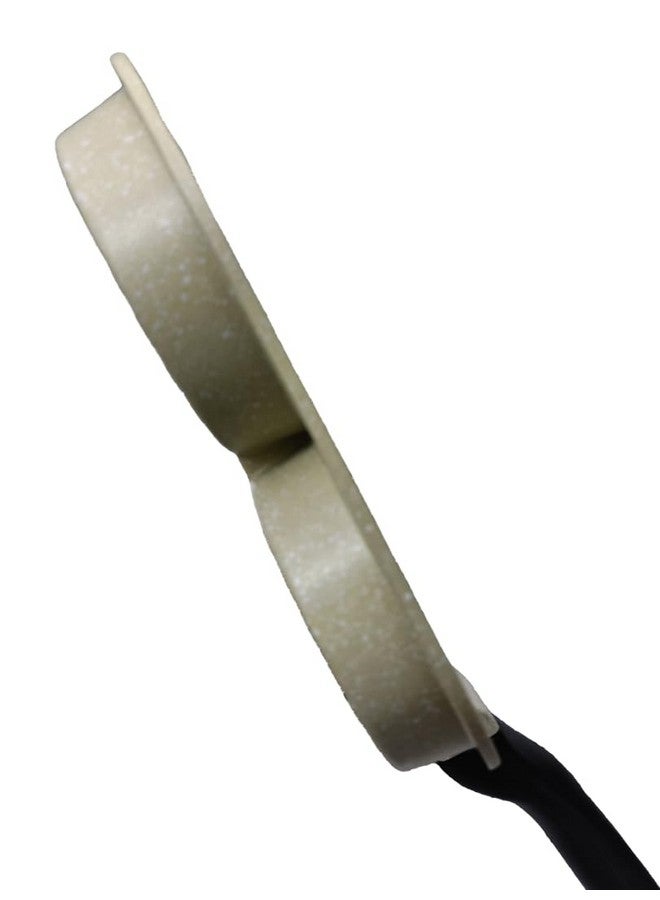 VDNSI 4 Hole Non Stick Egg Frying pan,Multi-Purpose Frying pan for Omelet uttapam,idli Burger Poached Egg Kitchen Breakfast(1pcs) (White) - Image 3