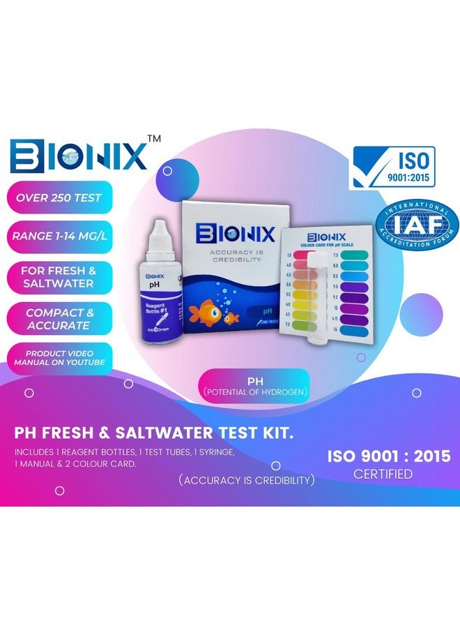 BIONIX PH and Ammonia Test Kit for Freshwater Combo (400 Test) - Image 3