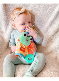 Nuby Nuby Teething Blankie Frog, 1 Count  - Image 3