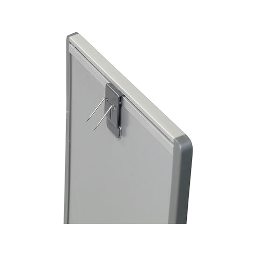 Quartet Bulletin Board, 24" x 14", Corkboard, Cubicle, Arc, Aluminum Frame (ARCB2414) - Image 4