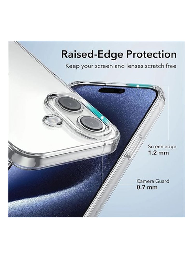 Waldic - Apple iphone 16 Plus Silicone Protective Back Case Cover For Apple iphone 16 Plus - Clear - Image 1