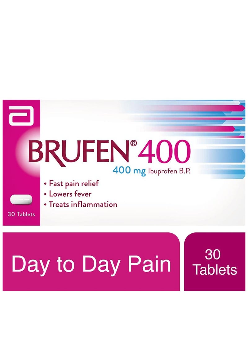 BRUFEN Fasts Pain Relief 400 Mg - 30 Tablets
