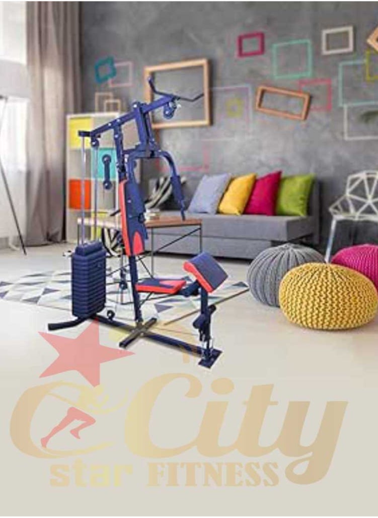 Generic TRUE FIT Multi gym 2 station with front kickstand, fitness- - weights 88kg  - Image 1